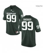 Youth Bryce Baringer Michigan State Spartans #99 Nike NCAA Green Authentic College Stitched Football Jersey WJ50Y03VE
